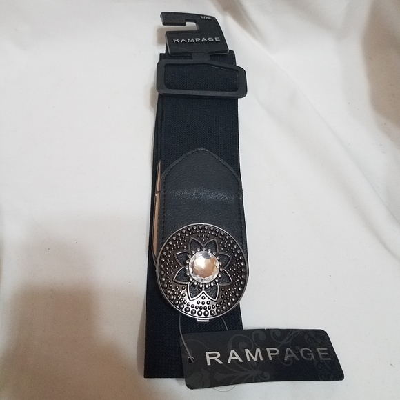 Rampage Elastic Metal Buckle Belt - Picture 1 of 3